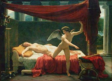 Francois-Edouard Picot L Amour et Psyche oil painting image